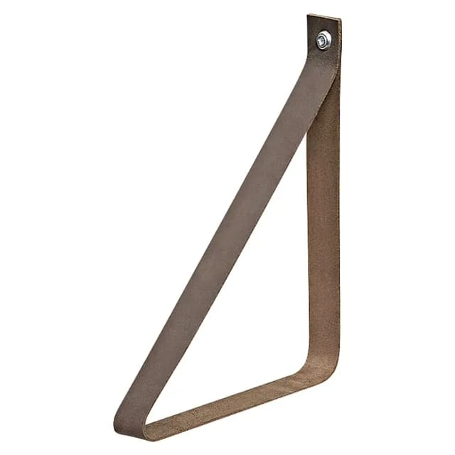 Dolle Regal-Loop-Set aus Leder, braun 790 x 30 x 1,8 mm