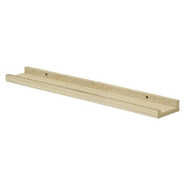 Dolle Wandregal 'Shelf+ Border' eichenfarben 600 x 90 x 30 mm