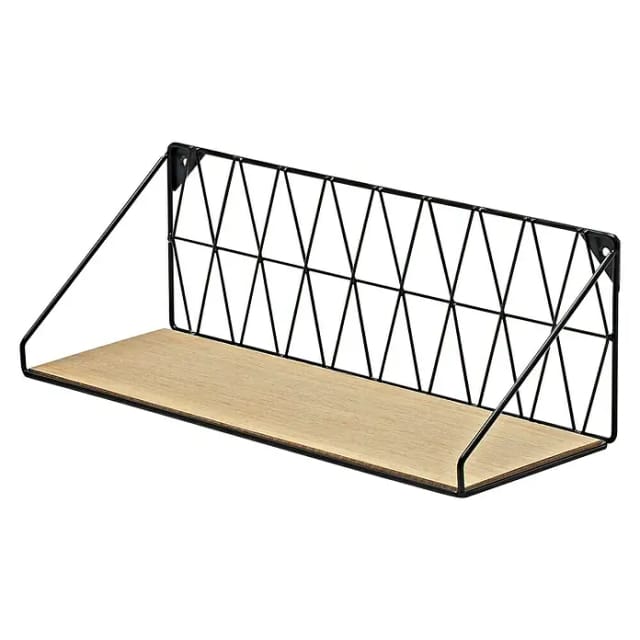Dolle Wandregal 'Shelf+ Diamond' eichenfarben 400 x 120 x 130 mm