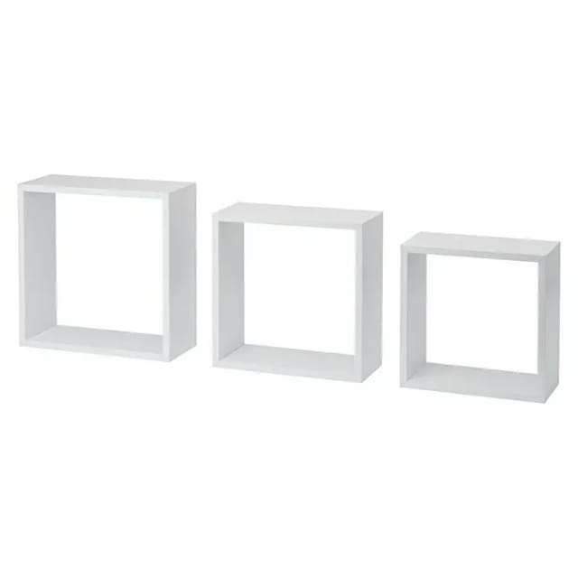 Dolle Wandregal-Set 'Shelf+ Frame' weiß 300 x 300 x 117 mm