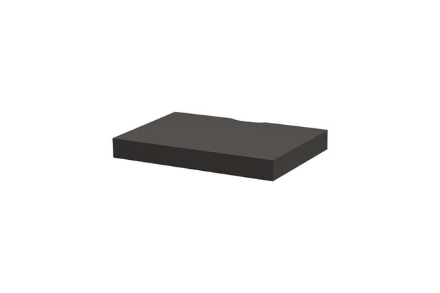 Dolle Wandregal 'Big Boy' anthrazit 44,5 x 30 x 5 cm