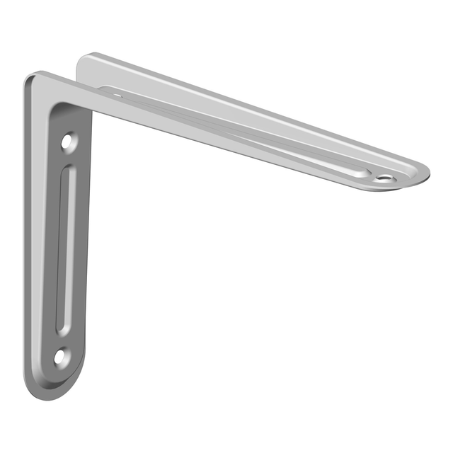 Element System Metallkonsole "Arena" weiß 15,5 x 22 cm