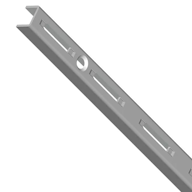 Single-Wandschiene, silbern, 100 cm
