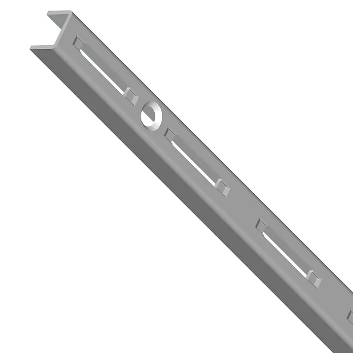 Single-Wandschiene, silbern, 50 cm