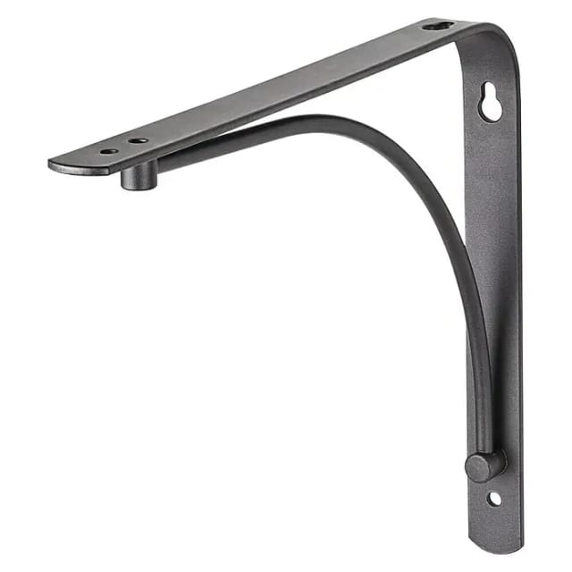 Metallkonsole 'Arch' bronzefarben 23 x 18 cm
