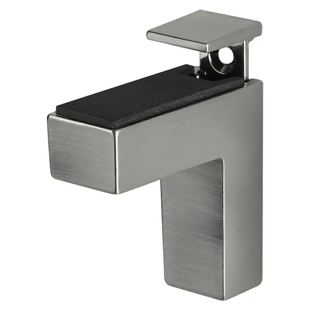 Regalhalter 'Eliot' 6 - 40 mm 2 Stück edelstahlfarben