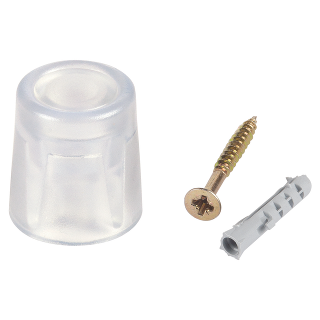 toom Türstopper transparent Ø 2,6 cm 2 Stück