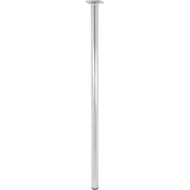 Wagner Möbelbein 'Classic ST 1180' Stahl edelstahlfarben Ø 30 x 800 mm