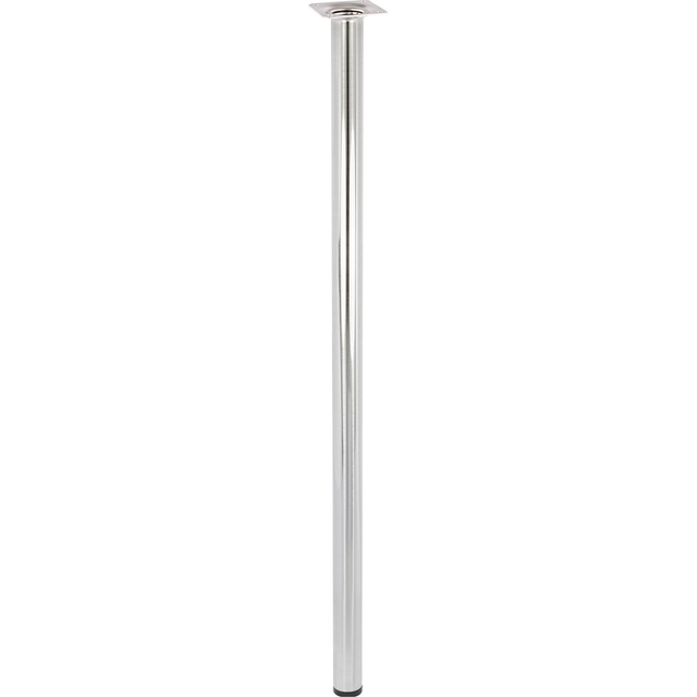 Wagner Möbelbein 'Classic ST 1170' Stahl edelstahlfarben Ø 30 x 700 mm