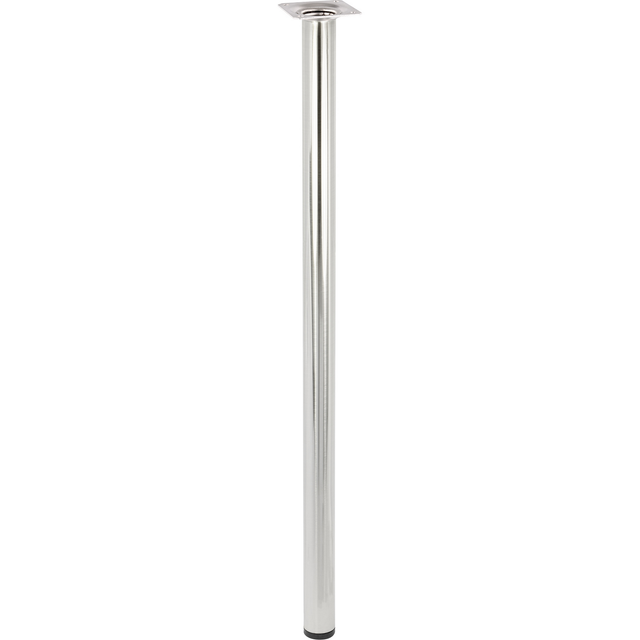 Wagner Möbelbein 'Classic ST 1160' Stahl edelstahlfarben Ø 30 x 600 mm