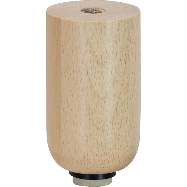 Wagner Möbelbein 'Wood ST 7611' Buchenholz natur Ø 60 x 100 mm