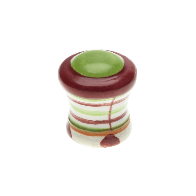 Siro Möbelknopf rosa-grün Ø 29 mm