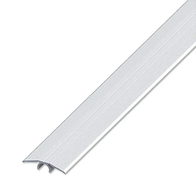 alfer Übergangsprofil 'clipstech®' silber 1000 x 46 mm
