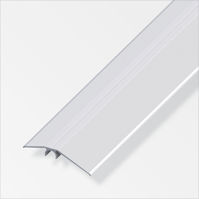 alfer Ausgleichsprofil 'clipstech®' silber 2000 x 56 mm