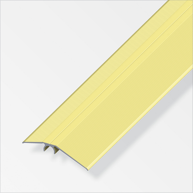 alfer Ausgleichsprofil 'clipstech®' gold 2000 x 56 mm