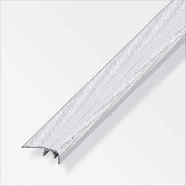 alfer Abschlussprofil 'clipstech®' silber 2000 x 32 mm