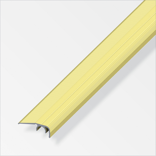 alfer Abschlussprofil gold 1000 x 12,5 mm