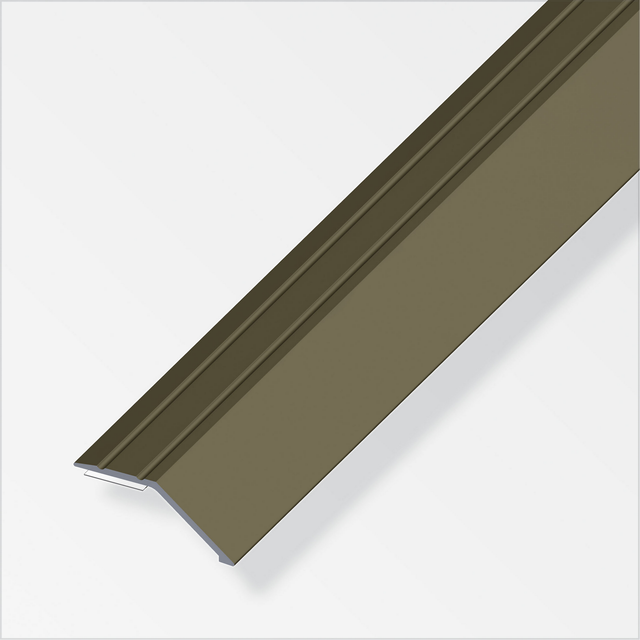 Abschlussprofil 'clipstech®' bronzefarben 1000 x 34 x 8 mm