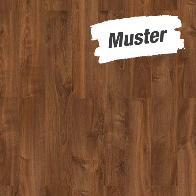 Muster zum Laminat 'Savanne' Eiche Avana braun 7 mm