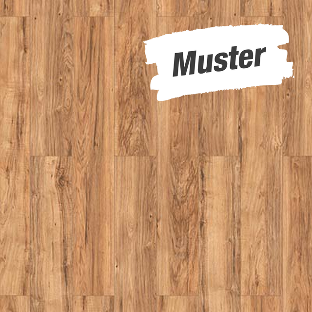toom Muster zum Laminat 'Savanne' Pecan Durango braun 8 mm