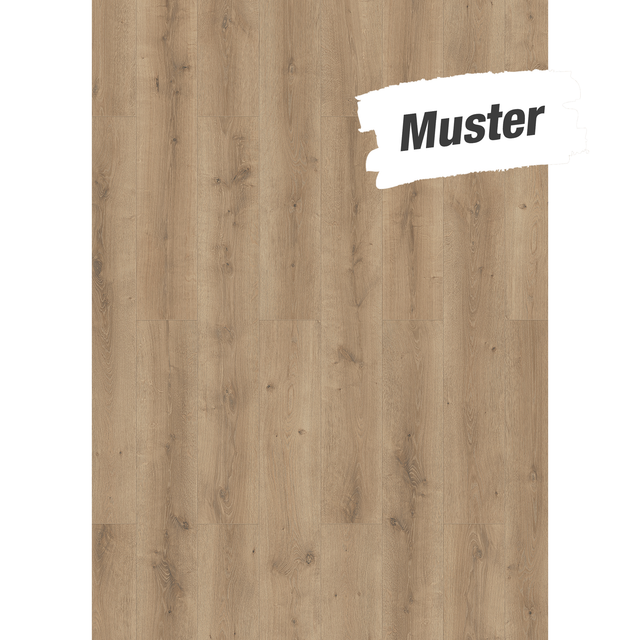 toom Handmuster zum Laminat '832-4 WR' Eiche naturfarben 8 mm