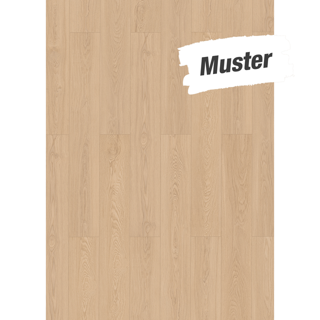 toom Handmuster zum Laminat 'Scandinavia' Eiche Valley naturfarben 7 mm