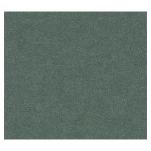 A.S. Création Vliestapete 'Casual Living' Uni leichte Struktur dunkelgrün 0,53 x 10,05 m