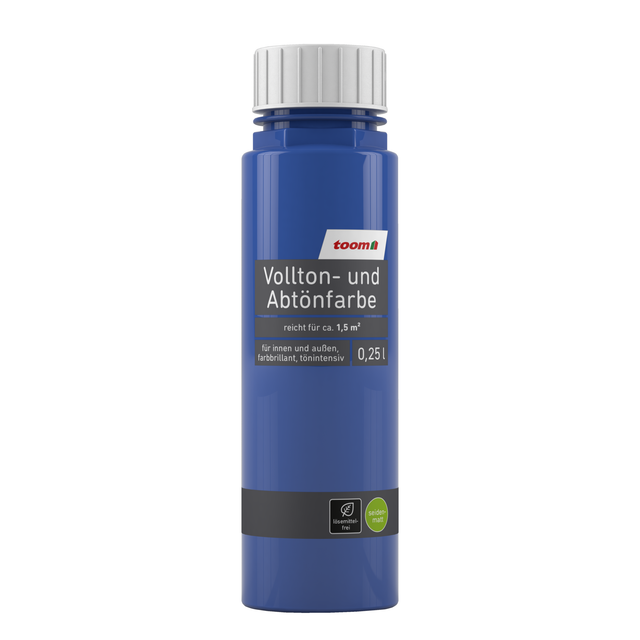 toom Voll- und Abtönfarbe königsblau 250 ml