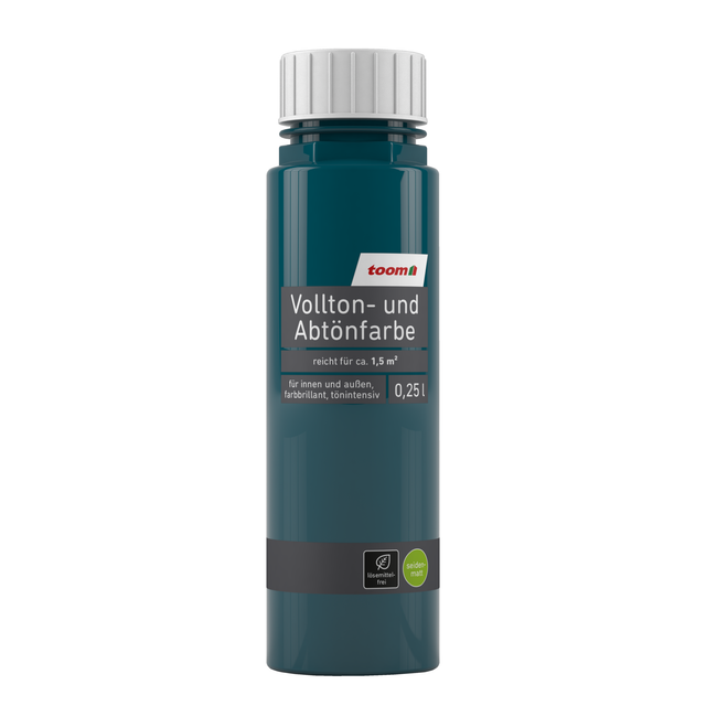toom Voll- und Abtönfarbe karibikgrün 250 ml