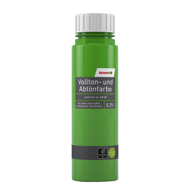 toom Voll- und Abtönfarbe maigrün 250 ml