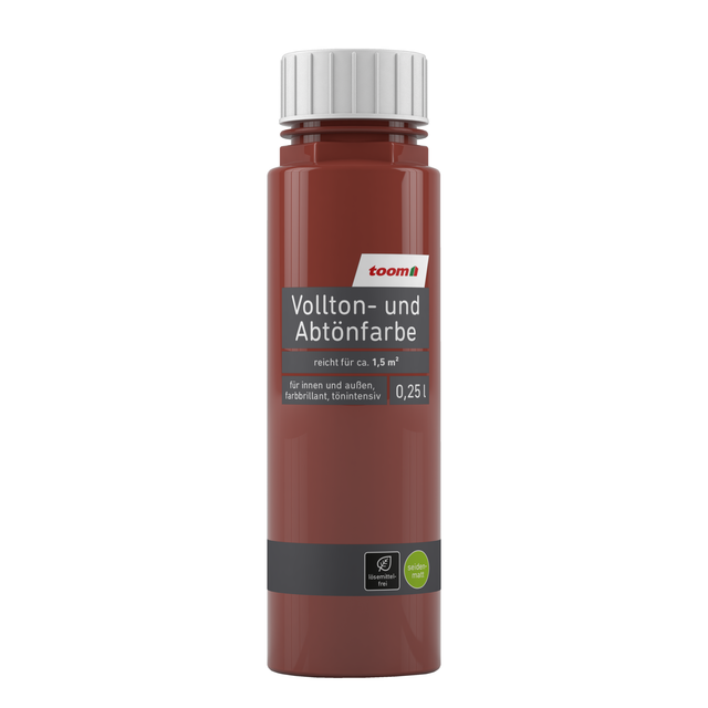 toom Voll- und Abtönfarbe bordeauxfarben 250 ml