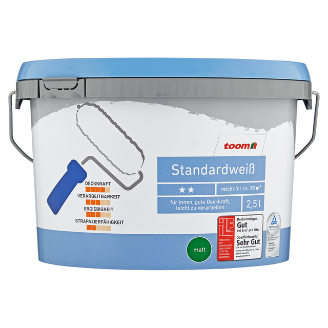 toom Standardweiß matt 2,5 l