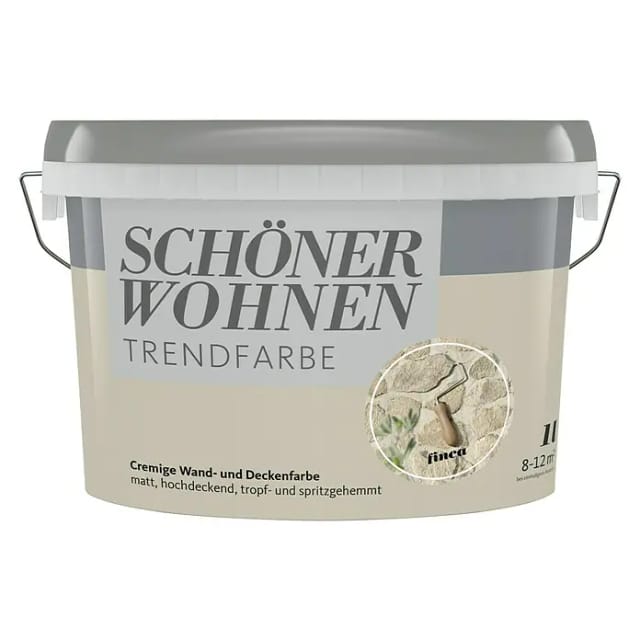Schöner Wohnen Farbe Trendfarbe 'Finca' beige matt 1 l