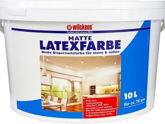 Wilckens Latexfarbe mattweiß 10 l
