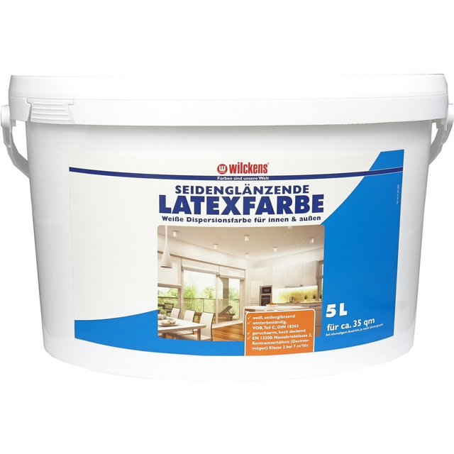 Wilckens Latexfarbe weiß 5 l