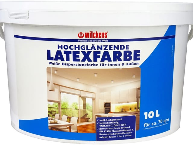 Wilckens Latexfarbe weiß 10 l