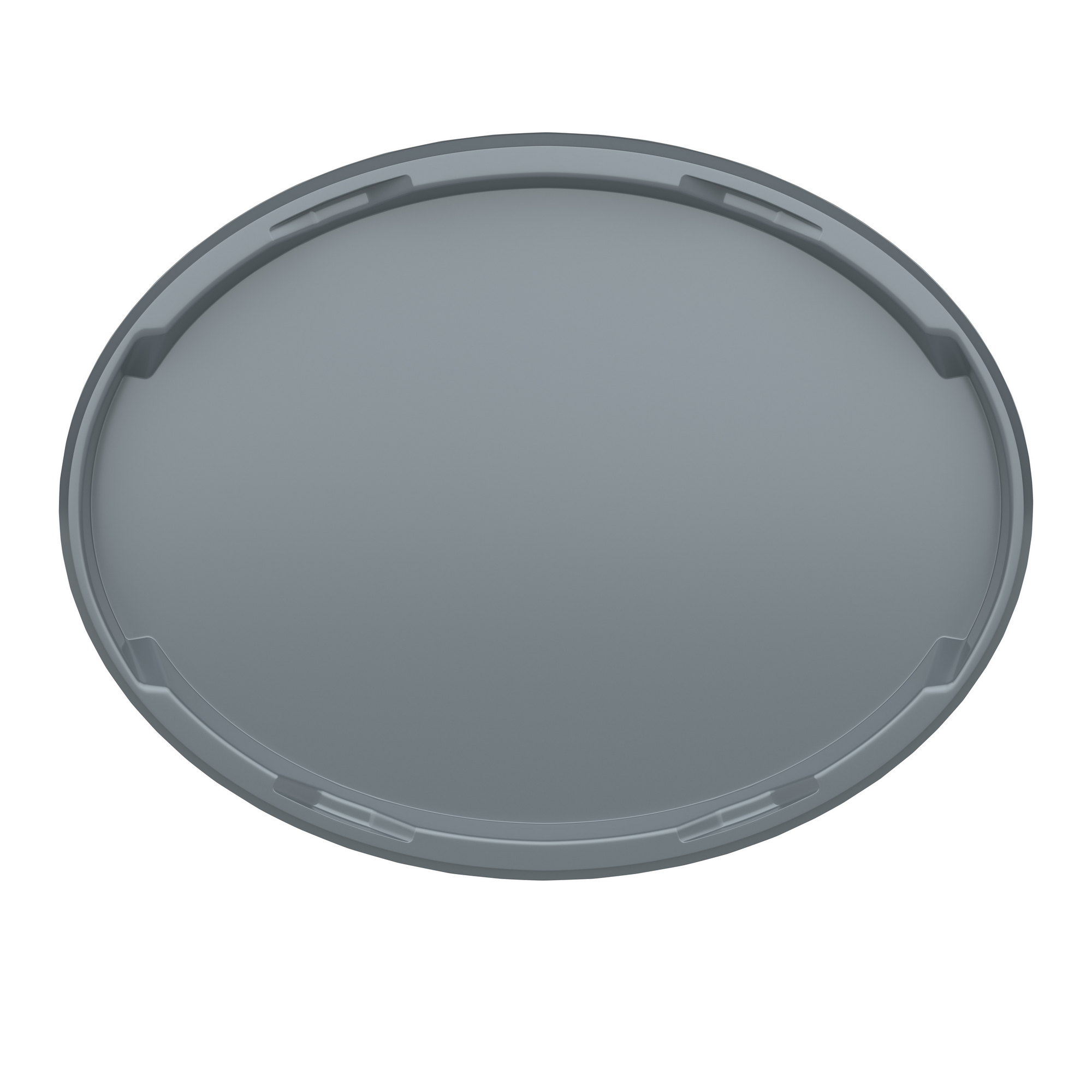 toom Deckel silber oval für Mischeimer 12,5 l