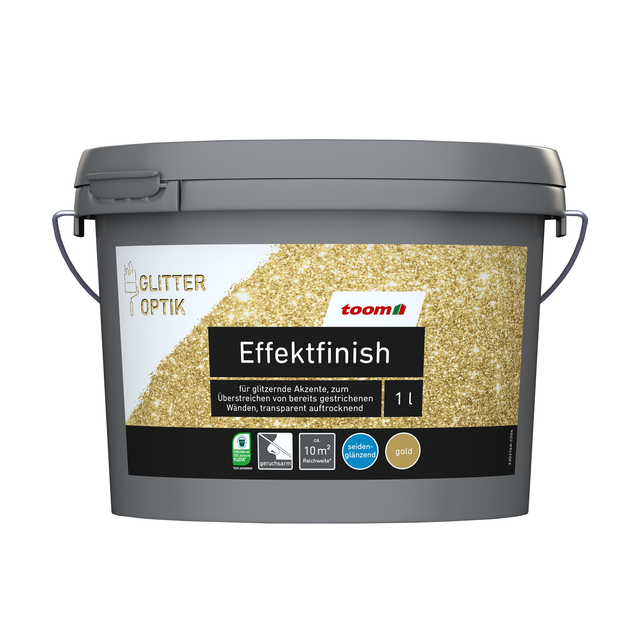 toom Glitterlasur gold 1 l