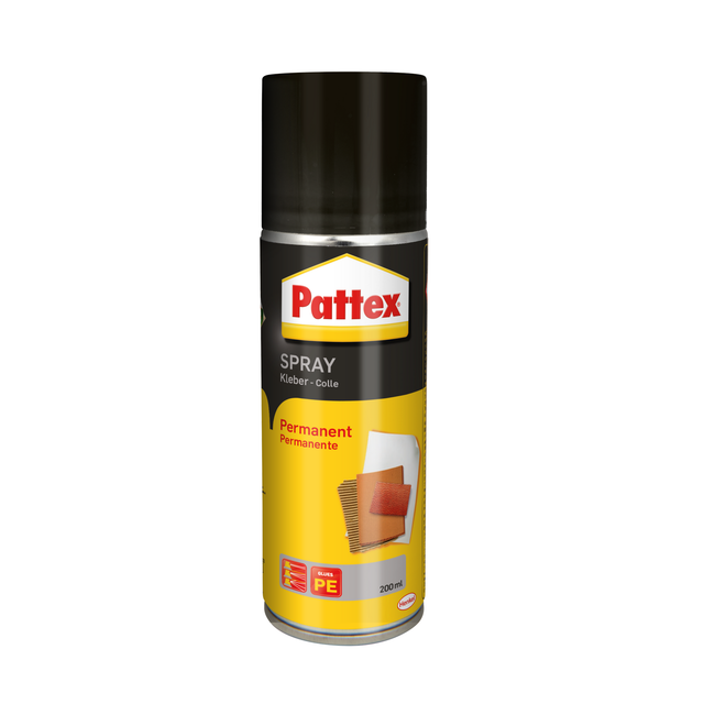 Pattex Sprühkleber 'Power Spray Permanent' transparent 200 ml