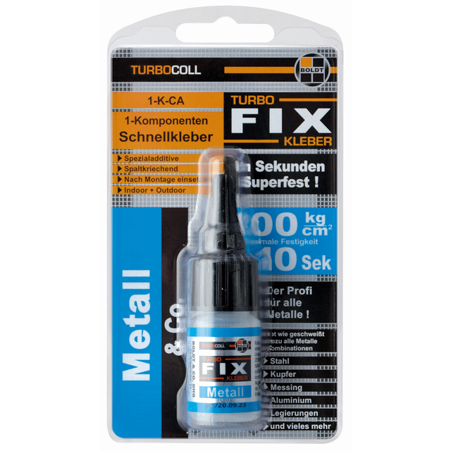 Boldt Schnellkleber Metall 'Turbocoll TurboFIX' 10 g