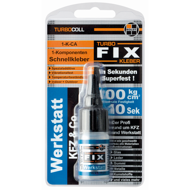 Boldt Schnellkleber Werkstatt 'Turbocoll TurboFIX' 10 g