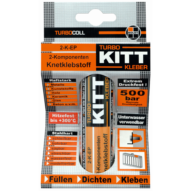 Boldt 2-K-Knetkleber 'Turbocoll Universal TurboKITT' 56 g
