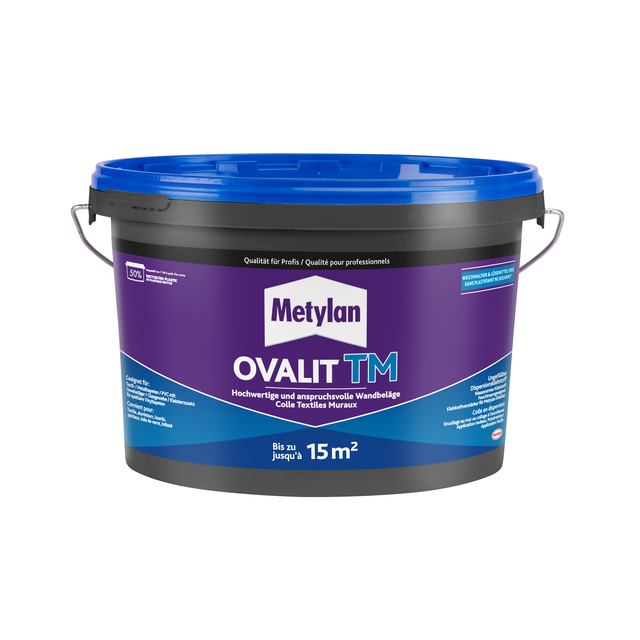 Metylan Tapetenkleister 'Ovalit TM' transparent 3 kg