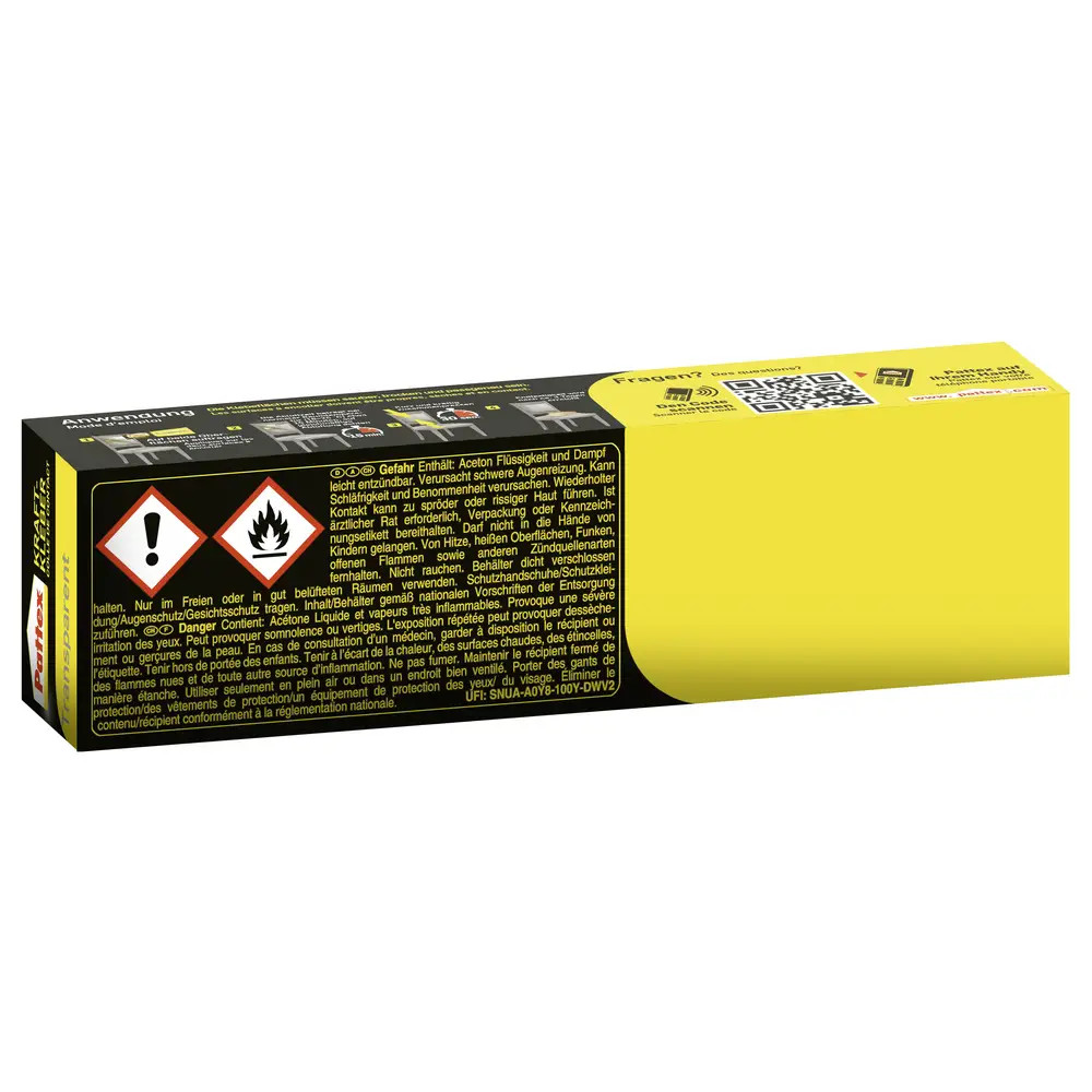 Pattex Kraftkleber 'Transparent' 125 g