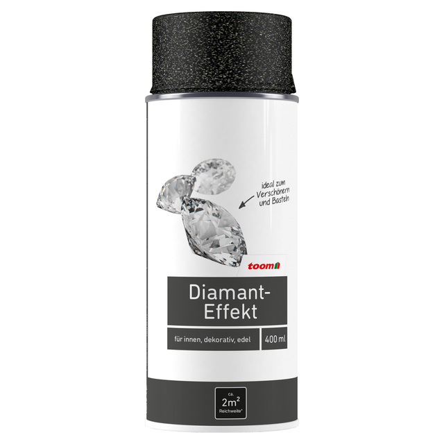 toom Diamant-Effekt-Sprühlack gold glänzend 400 ml