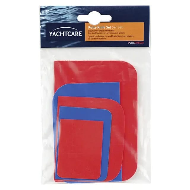Yachtcare Blattspachtelset Kunststoff 5-teilig