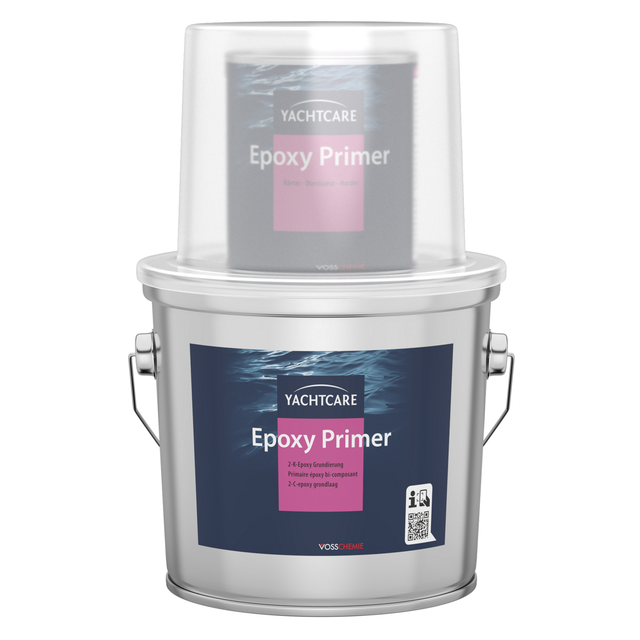 Yachtcare Epoxy Primer 1,5 l mit Härter 750 ml weiß