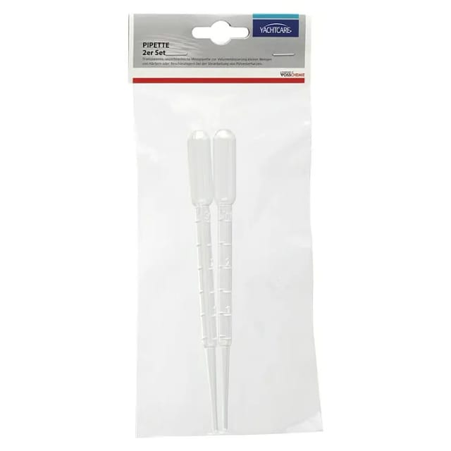 Yachtcare Pipette transparent 10 cm 2 Stück
