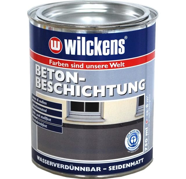 Wilckens Bodenbeschichtung silbergrau 750 ml