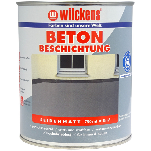 Wilckens Bodenbeschichtung kieselgrau 750 ml